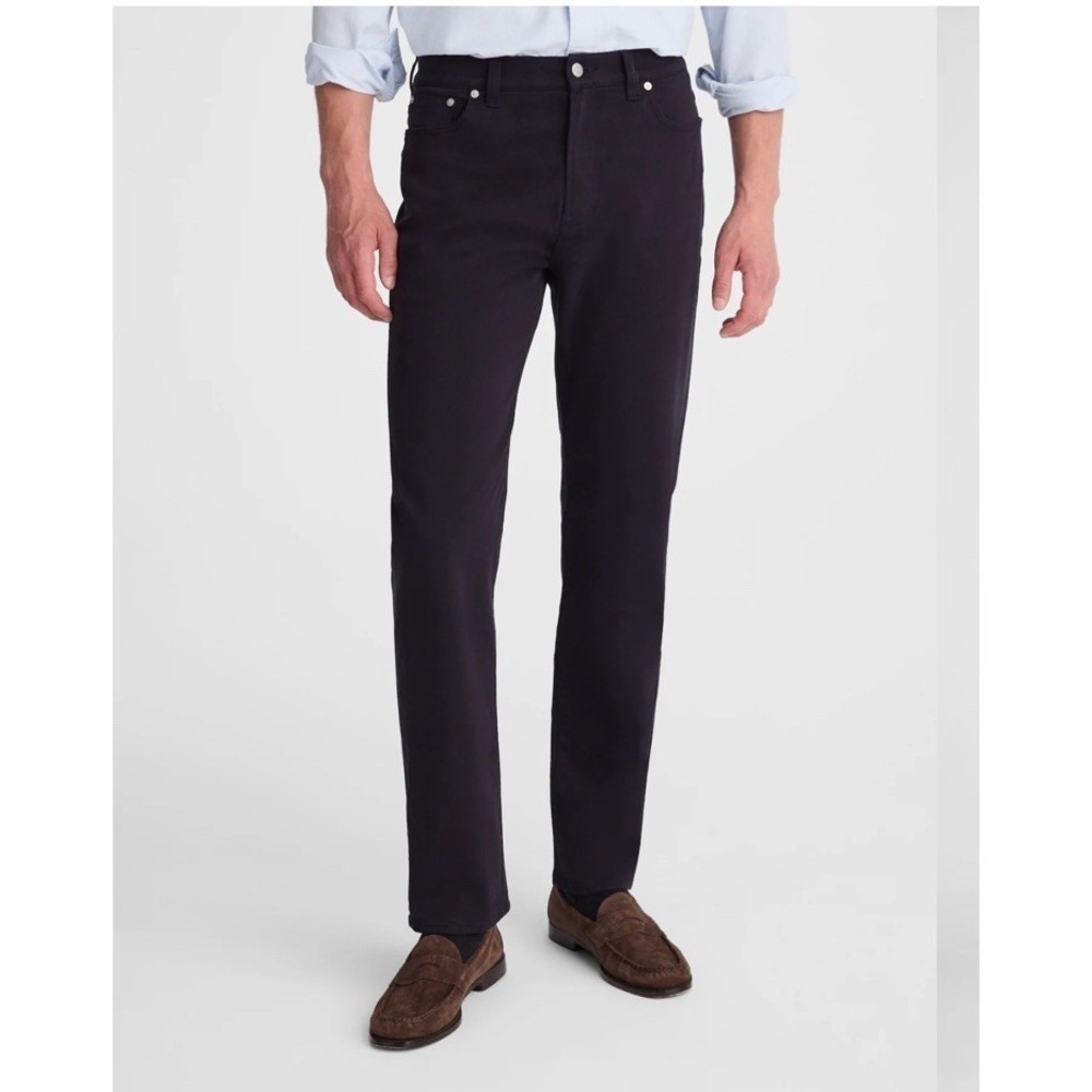 Madewell NWOT Allday 1991 Straight Pant Mens Obsidian Blue Chino Jeans 32x34